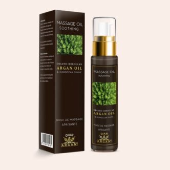 Aceite calmante de argán con tomillo