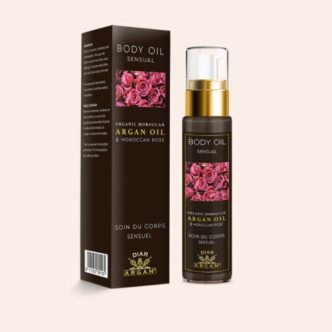 Aceite sensual de argán y rosa de marruecos