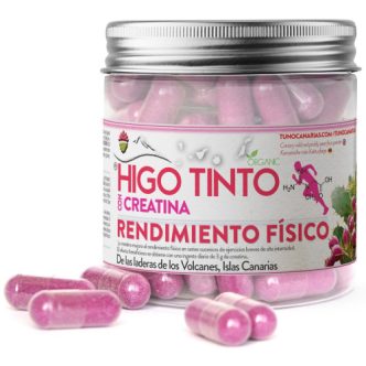 Higo tinto con creatina
