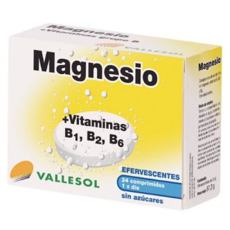 Magnesio + vitaminas B1, B2, B6 efervescente PICAT