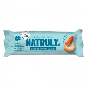 Barrita raw de almendras y anacardo bio