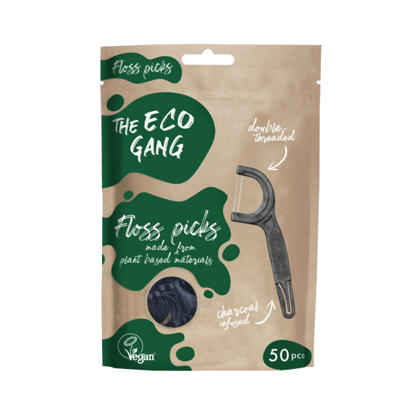 Floss pick carbon