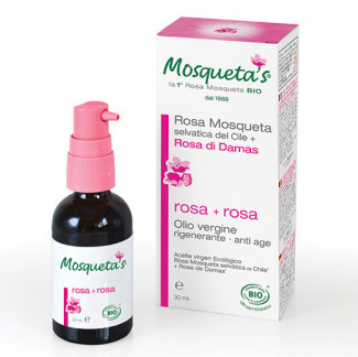 Aceite de rosa mosqueta eco + rosa de damasco