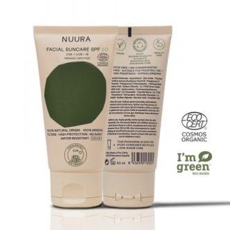 Crema solar facial color spf 50