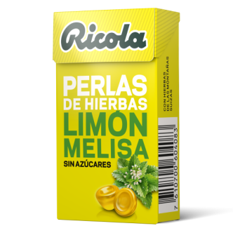 Perlas de limón melisa sin azúcar añadido