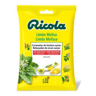 Caramelos de limón sin azúcar añadido