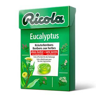 Caramelos de Eucalipto sin azúcar añadido