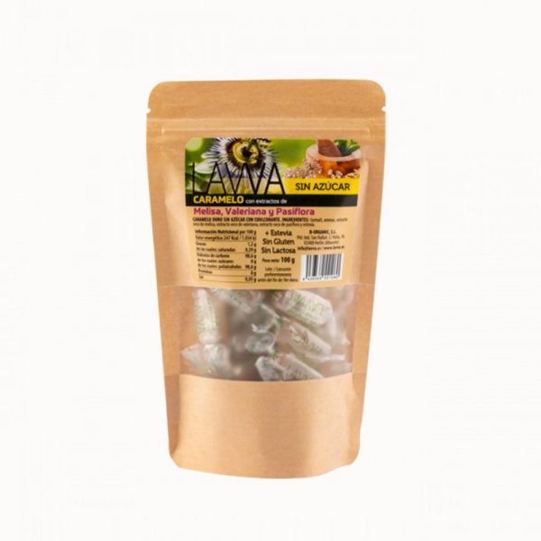 Caramelos de melisa, valeriana y pasiflora