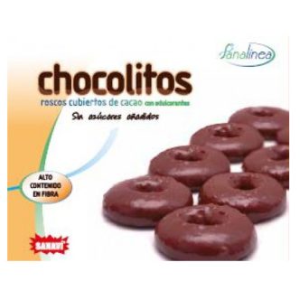 Chocolitos roscos sin azúcares añadidos
