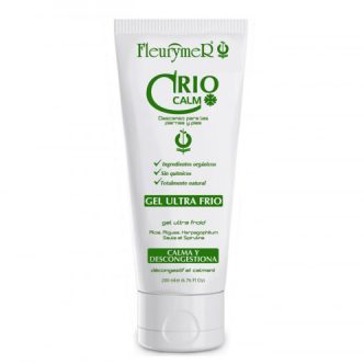 CrioCalm gel frío para las piernas  ingredientes orgánicos