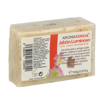 Jabón luminoso salvado de trigorosa mosqueta