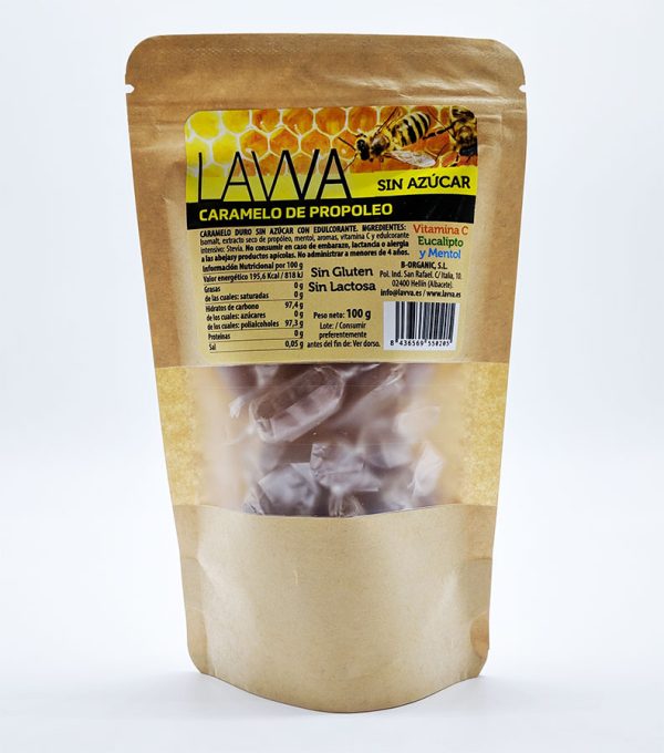Caramelos de propóleo y vitamina c