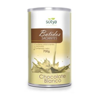Batido saciante de chocolate blanco