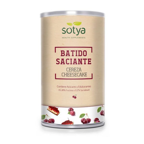 Batido saciante de cereza cheescake