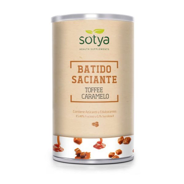 Batido saciante de tofee caramelo