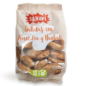 Galletas de almendra y baobab bio