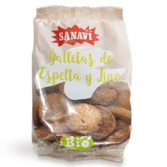 Galletas de espelta y lino bio